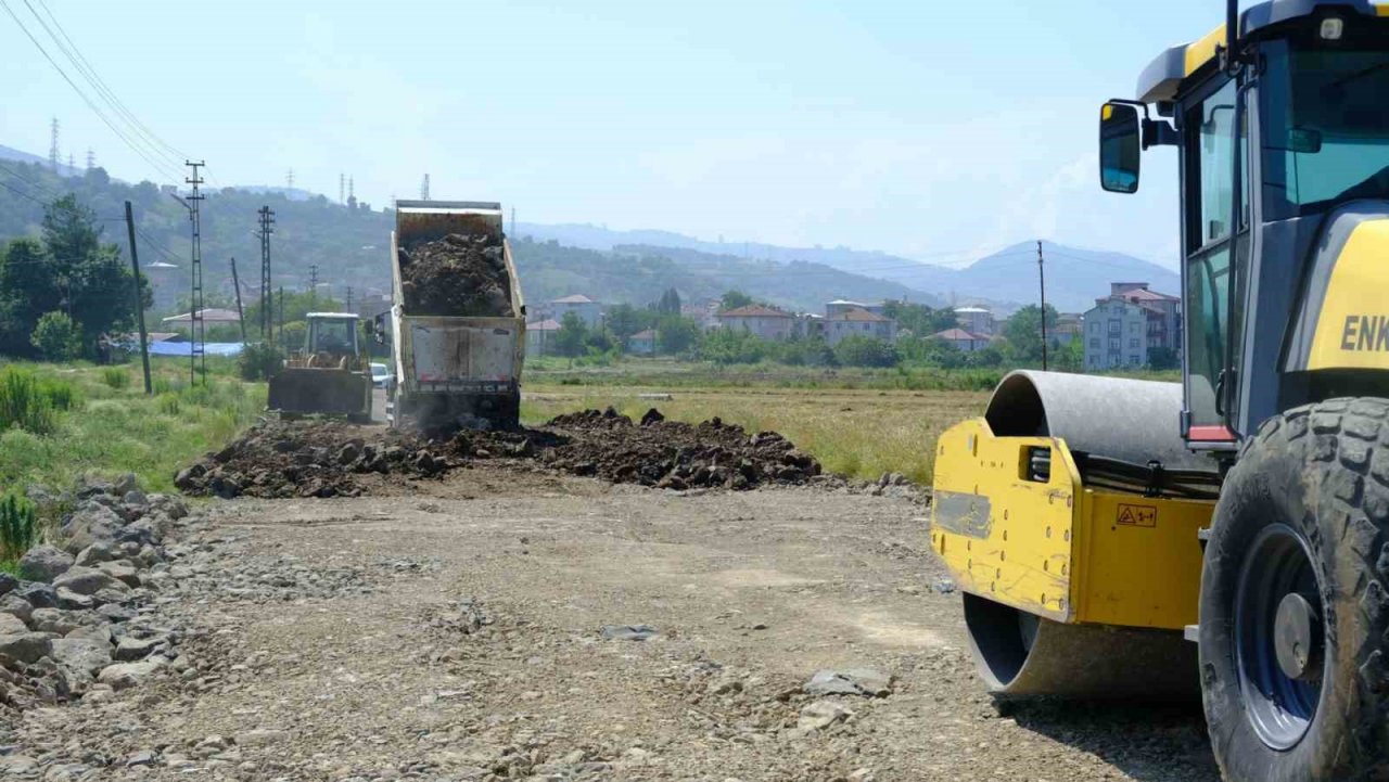 Tekkeköy’de imar yolları açılıyor