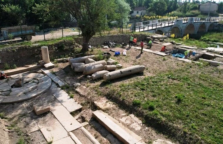 Vali Ali Çelik: "Çavdarhisar Aizanoi Antik Kentinde kazılar başladı"