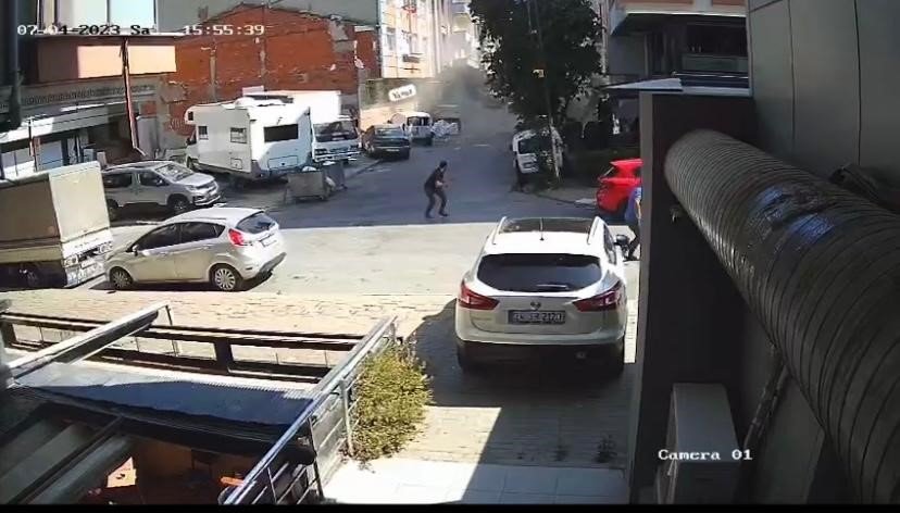 Çekmeköy’de doğalgaz patlamasına ait yeni görüntüler ortaya çıktı