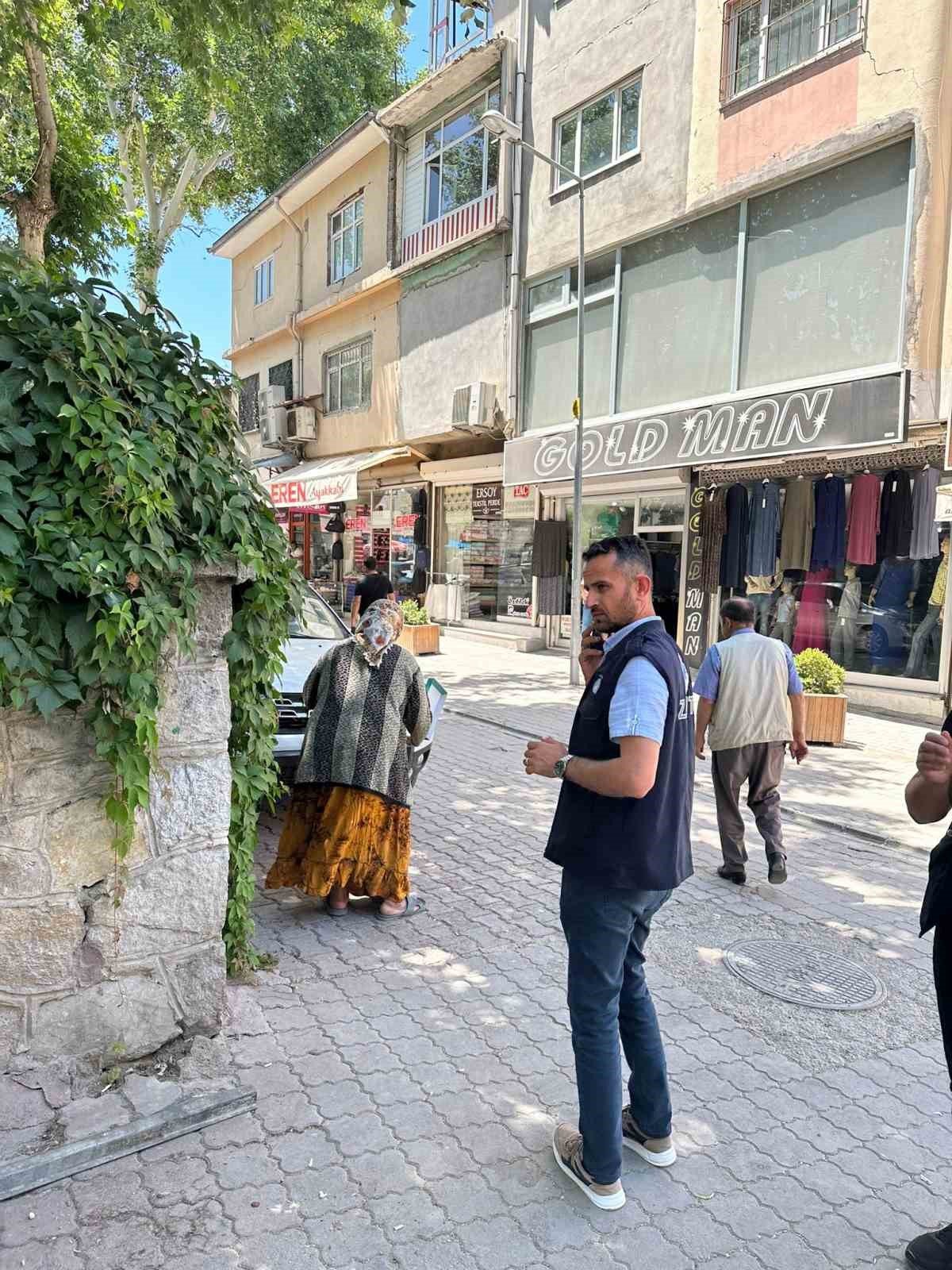 Elbistan’da dilencilere operasyon