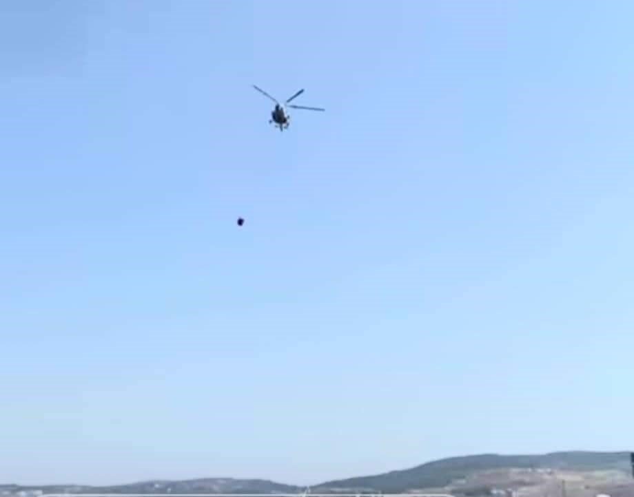 Erdek Tatlısu yangını korkuttu