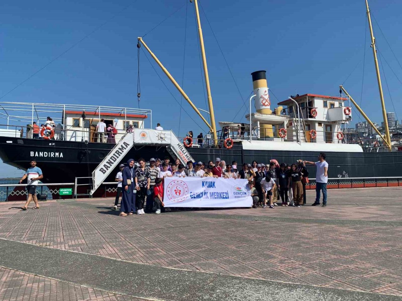 Kırsal mahalle çocukları Samsun’u keşfediyor