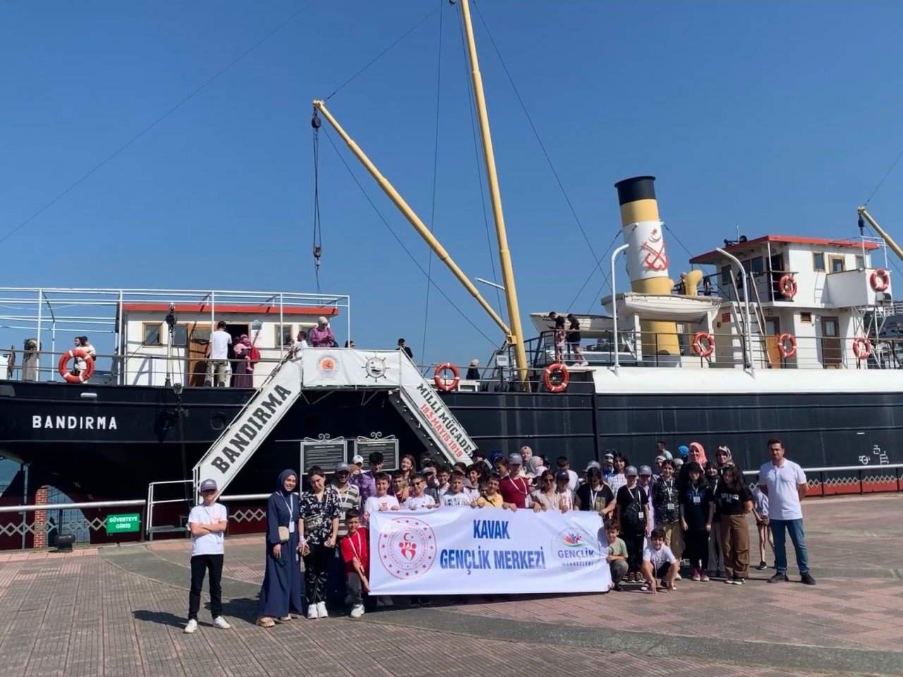 Kırsal mahalle çocukları Samsun’u keşfediyor