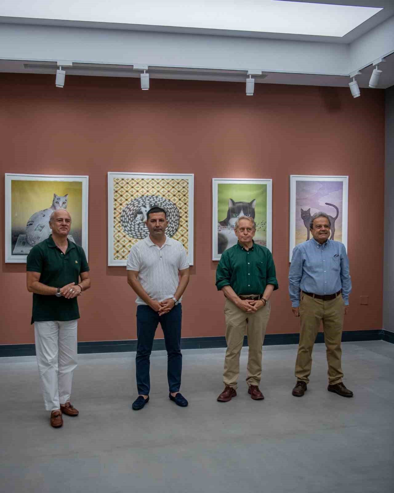 Kuşadası’nda ’Benim Kedilerim’ Sergisi açıldı