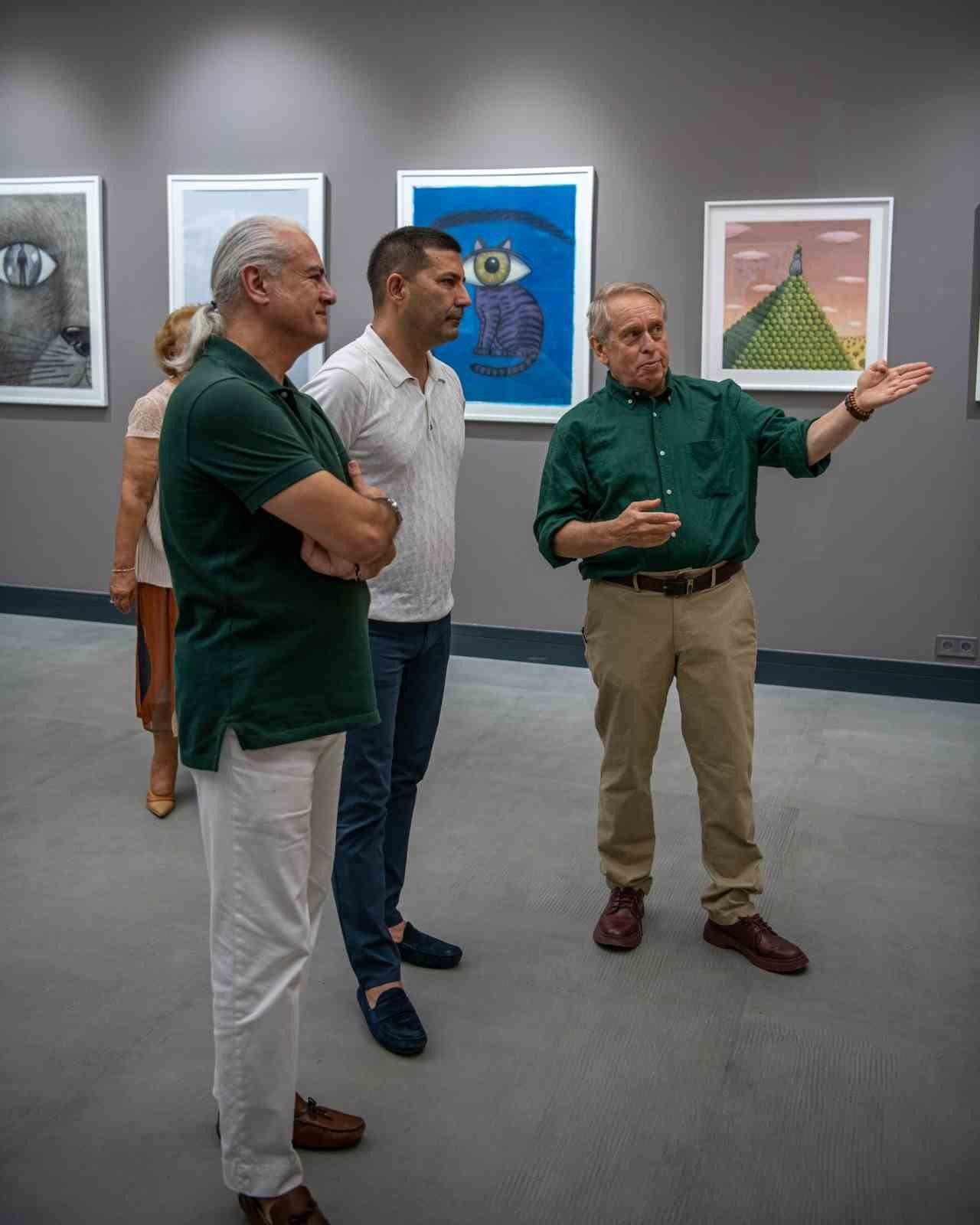 Kuşadası’nda ’Benim Kedilerim’ Sergisi açıldı