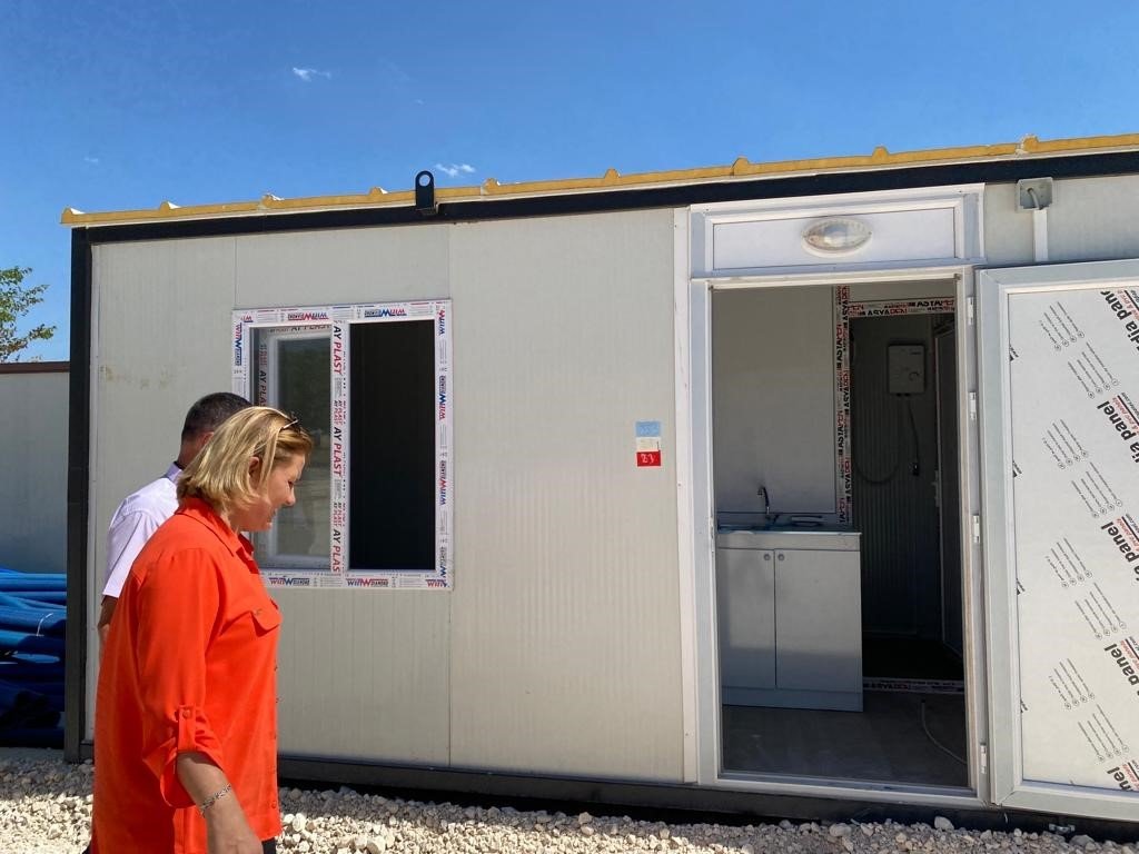 İzmit Belediyesi Adıyaman’daki konteyner yaşam alanını tamamladı