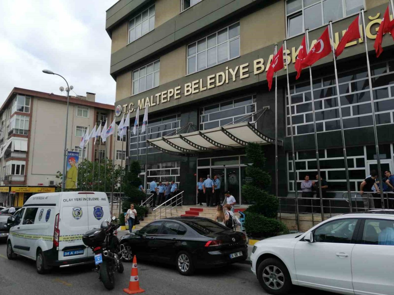 Maltepe Belediye Başkanı Kılıç’ın odasında ateş eden müteahhit gözaltına alındı