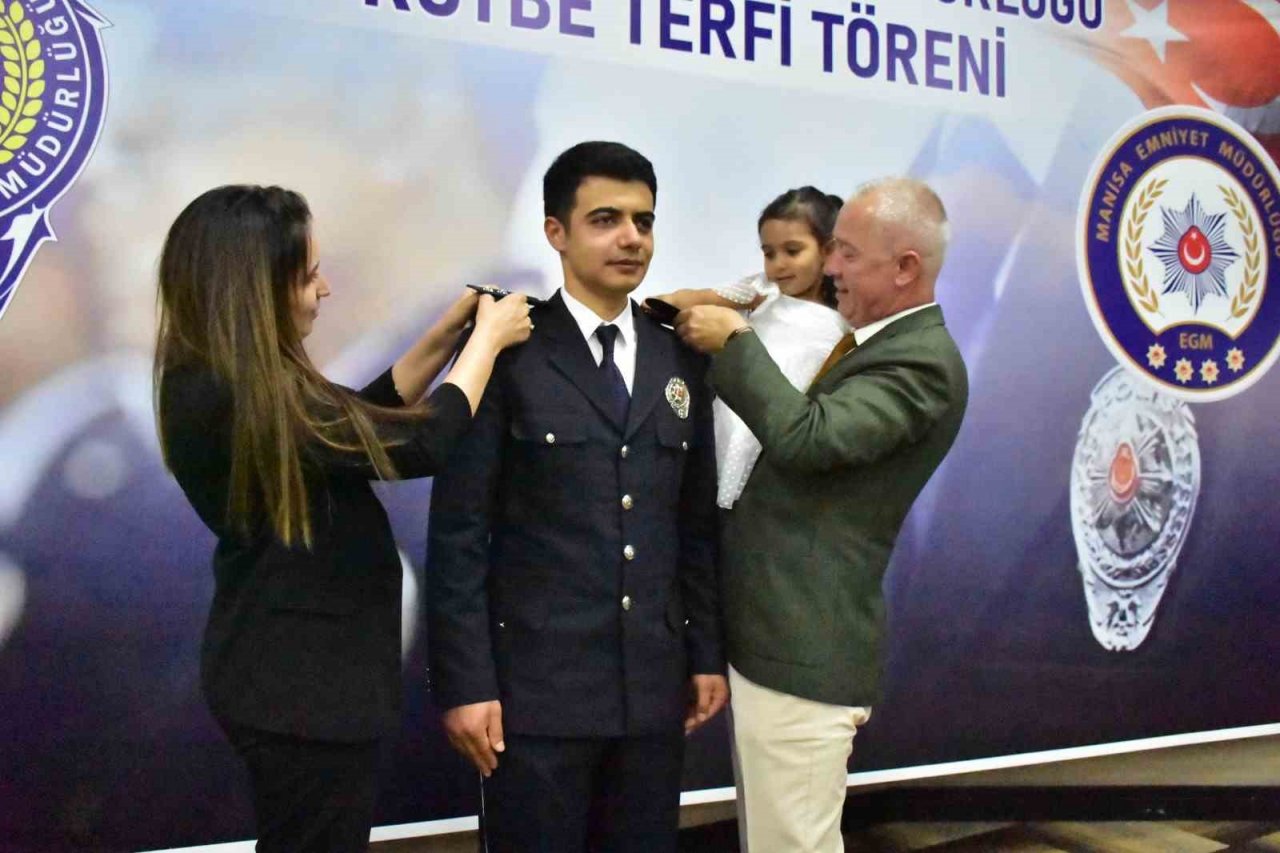Manisa Emniyeti’nde terfi heyecanı