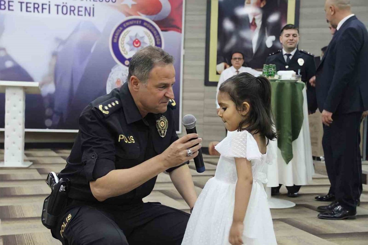 Manisa Emniyeti’nde terfi heyecanı