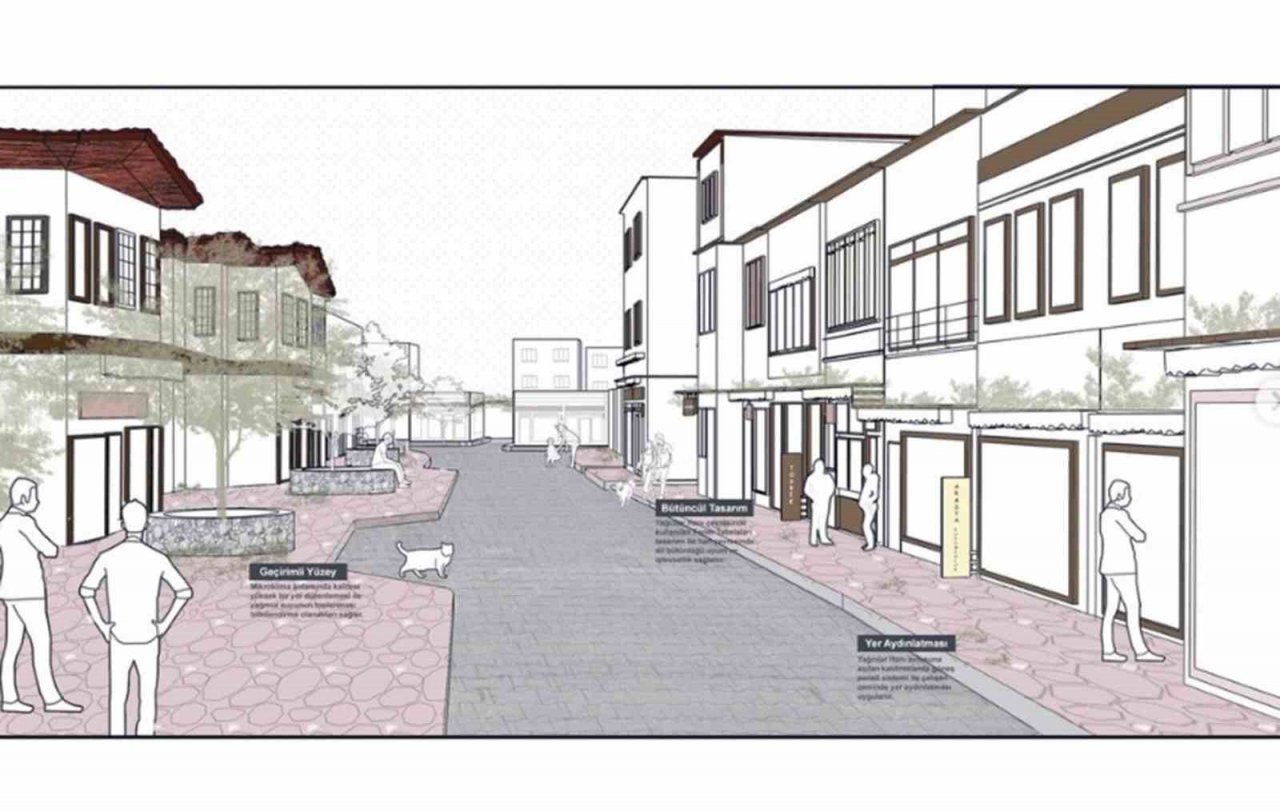 Yağcılar Hanı ve çevresi kentsel tasarım atölyesi tamamlandı