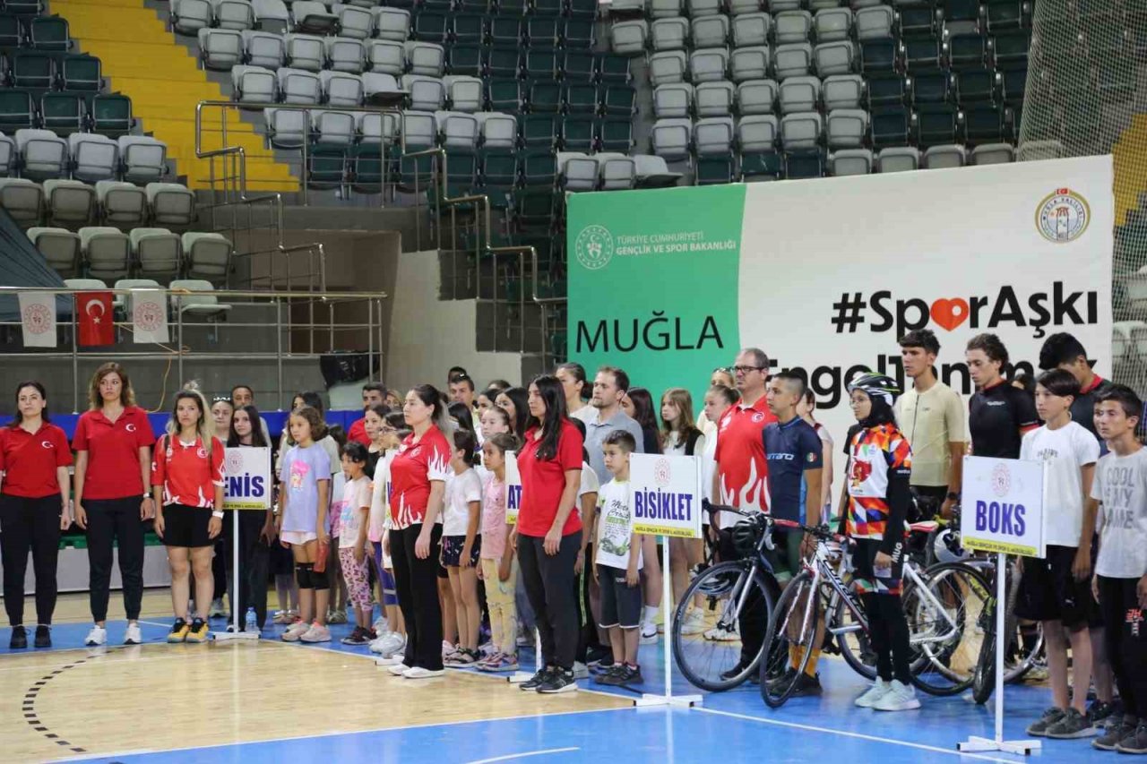 Muğla’da Yaz Spor Okulları, kapılarını gençler için açtı