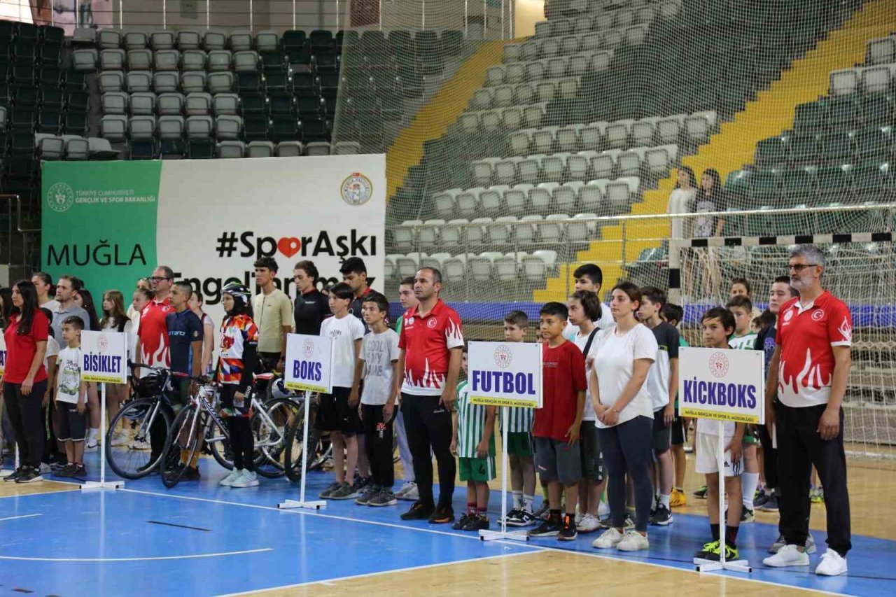 Muğla’da Yaz Spor Okulları, kapılarını gençler için açtı