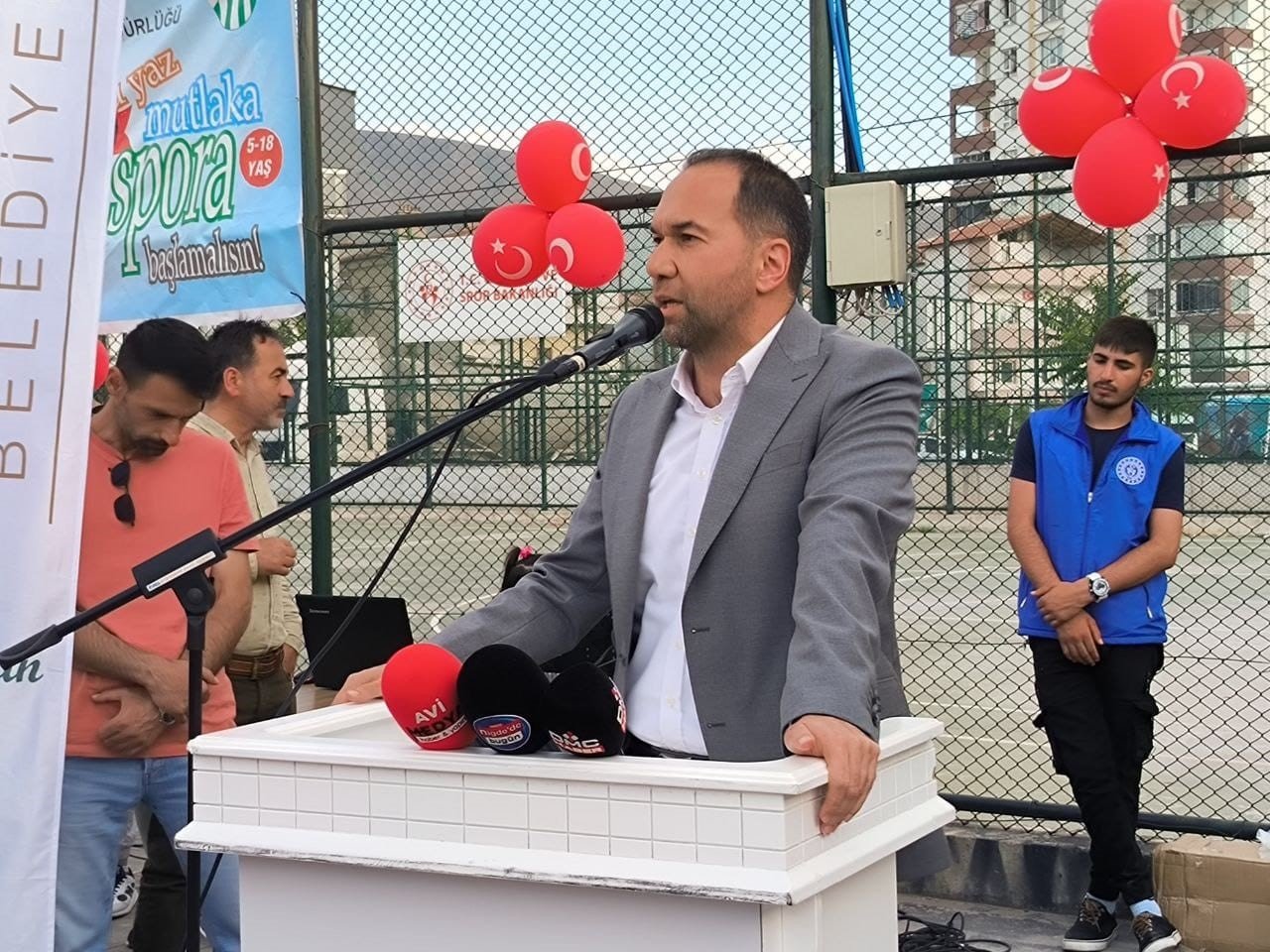 Niğde’de Yaz Spor Okulları kapılarını açtı