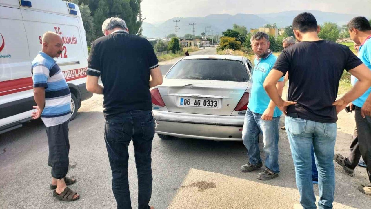 Osmaniye’de kamyonetle otomobil çarpıştı: 2 yaralı