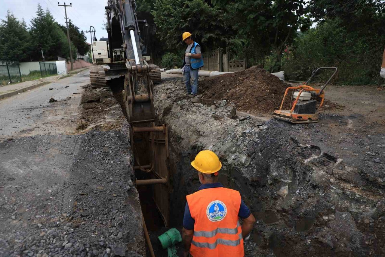 70 milyon TL değere sahip 17 bin 500 metrelik altyapı hattında çalışmalar sürüyor