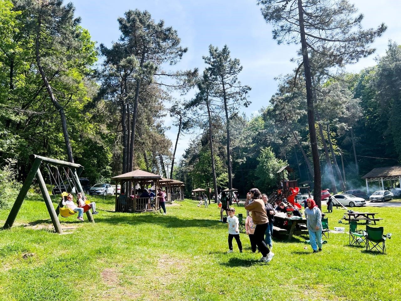 Bayramda turistik noktalar ziyaretçi akınına uğradı