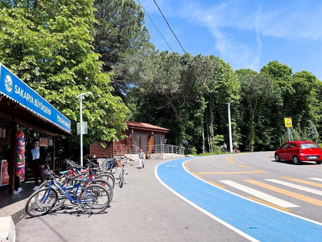 Bayramda turistik noktalar ziyaretçi akınına uğradı
