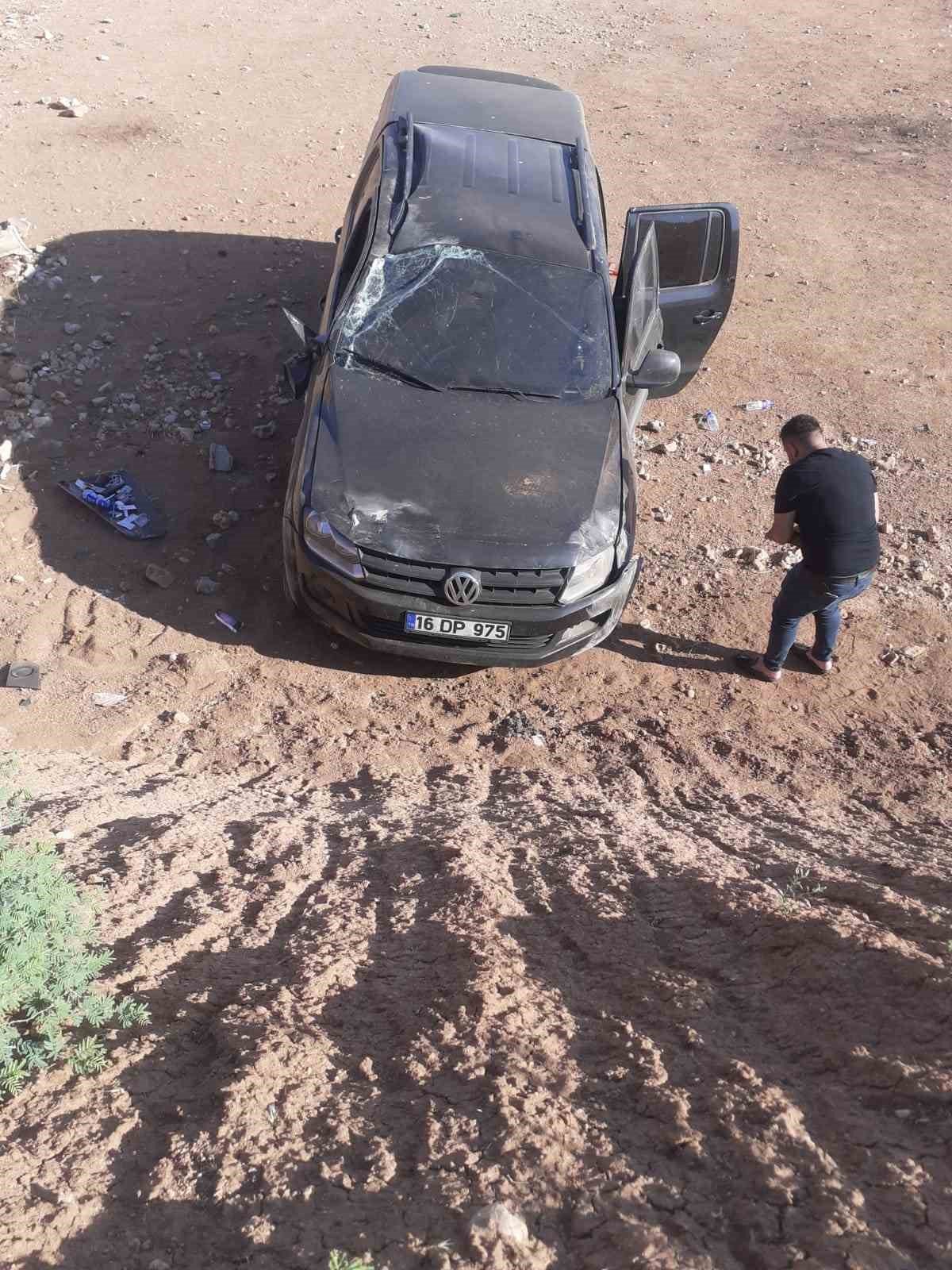 Şanlıurfa’da ilginç kaza