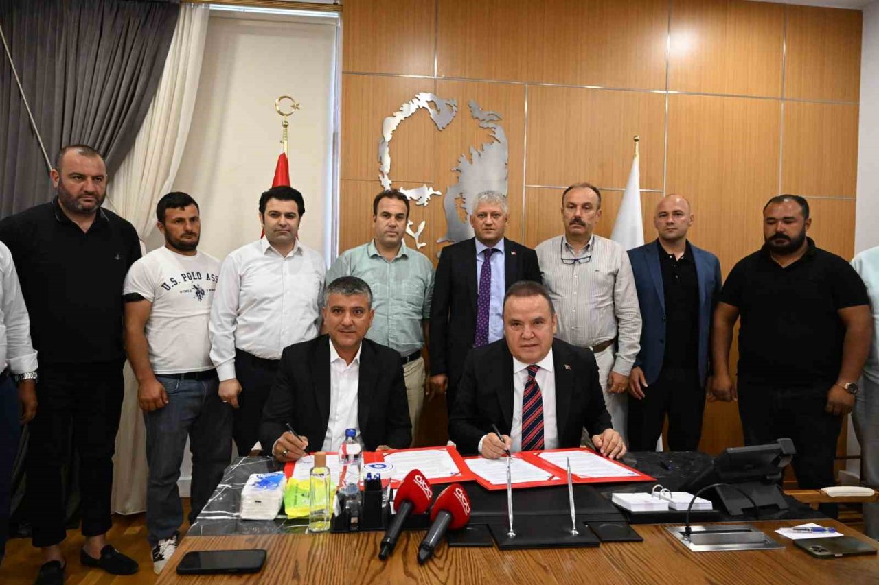 Büyükşehir Aksu Güzelyurt’a modern pazar yeri yapacak