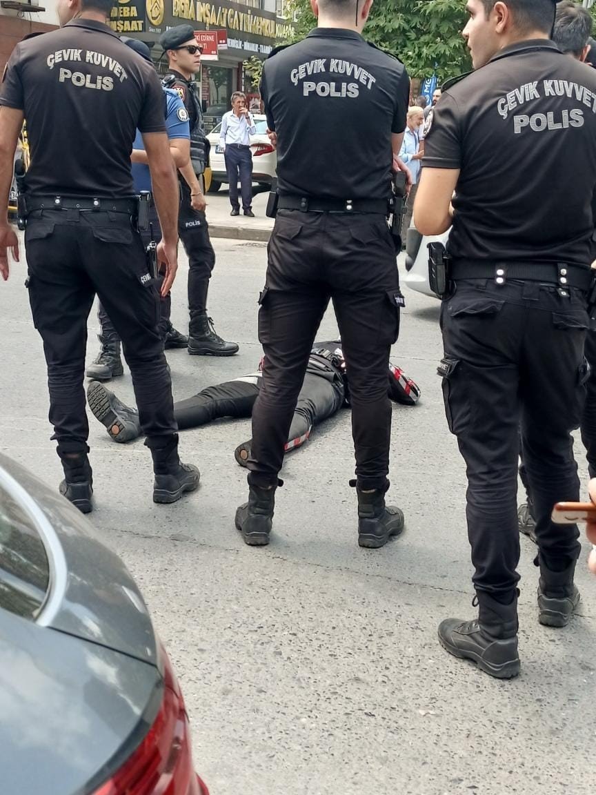 Yunus timi kazaya karıştı, 1 polis memuru yaralandı