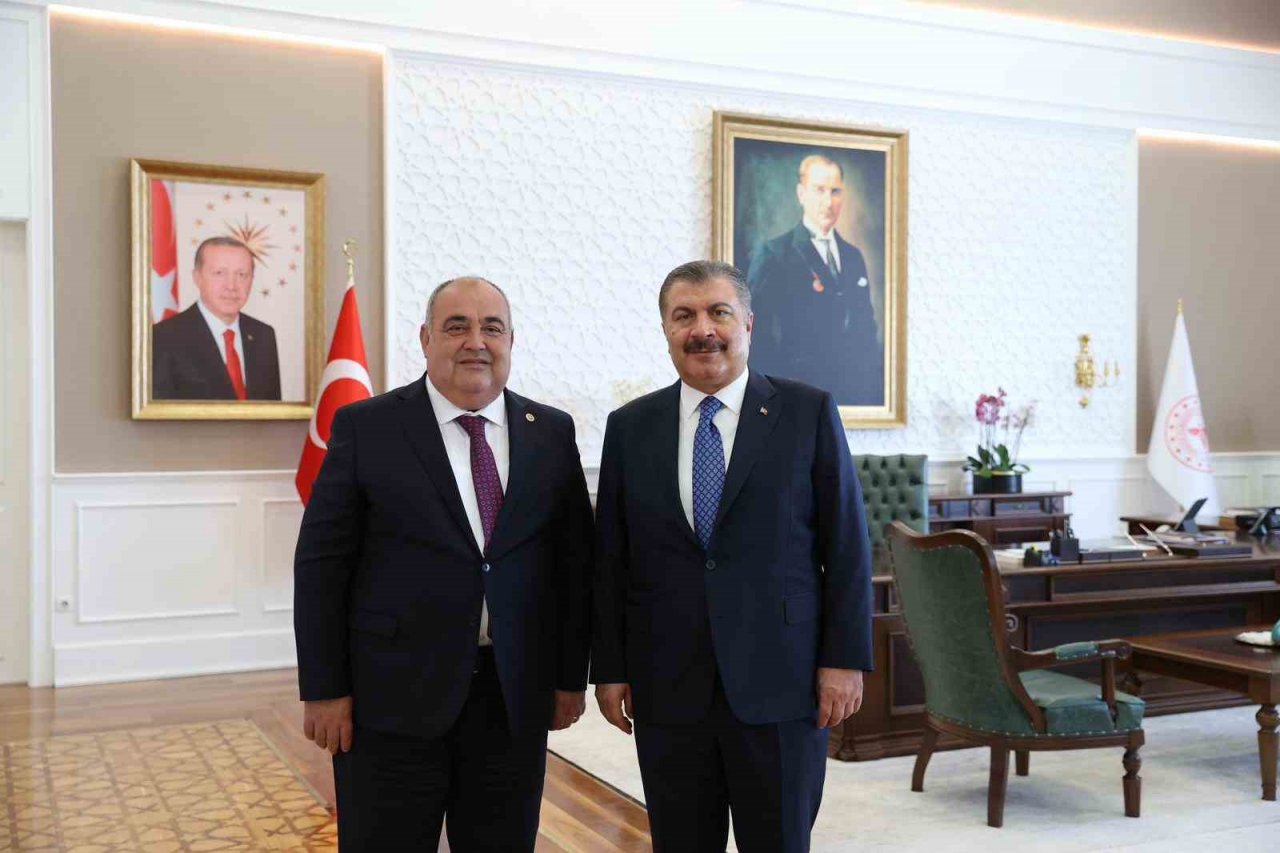 Aldatmaz’dan Sağlık Bakanı Koca’ya ziyaret