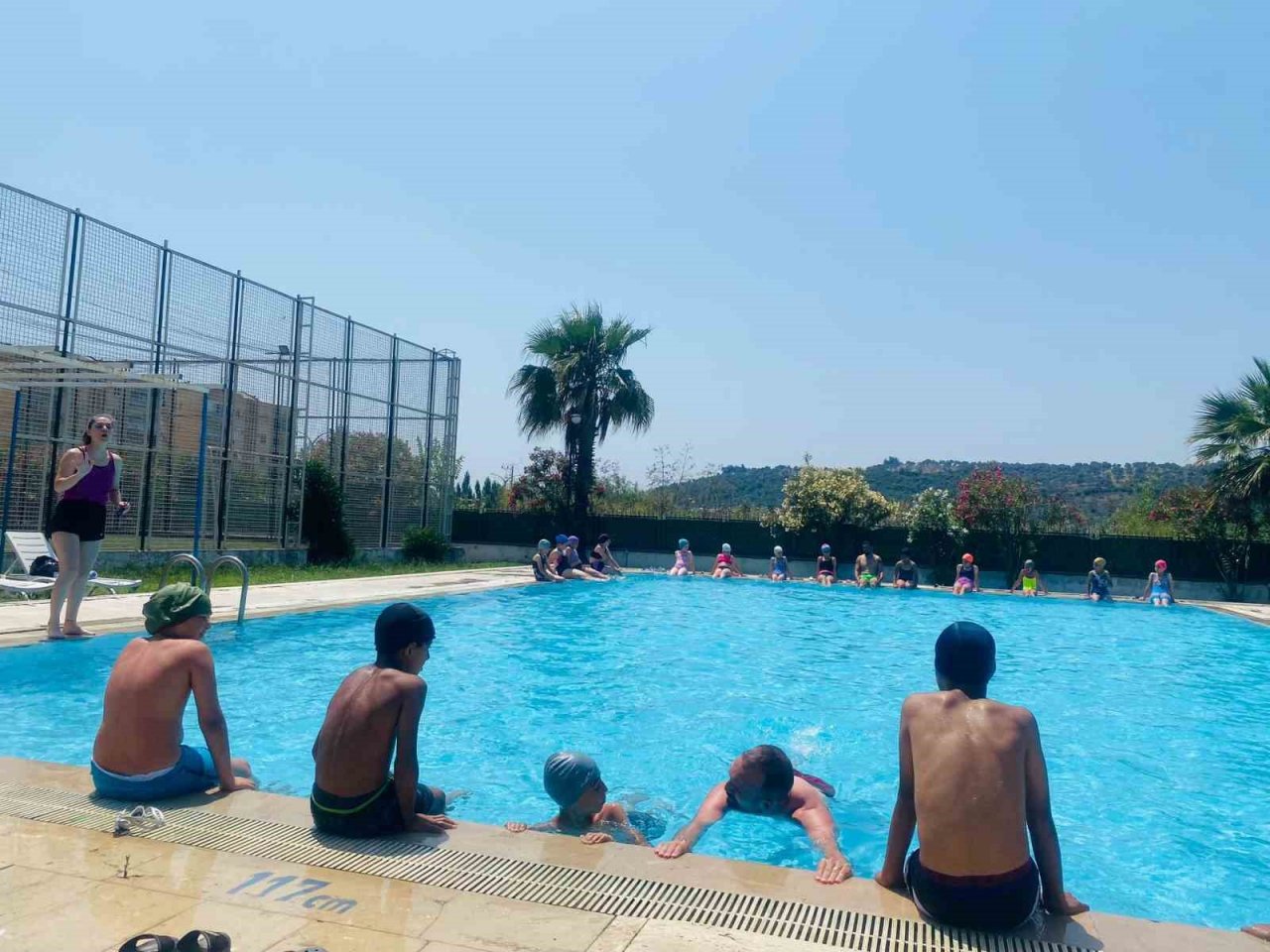 Germencik Belediyesi Hayrettin Öner Sosyal Tesisleri Havuzları sezona başladı