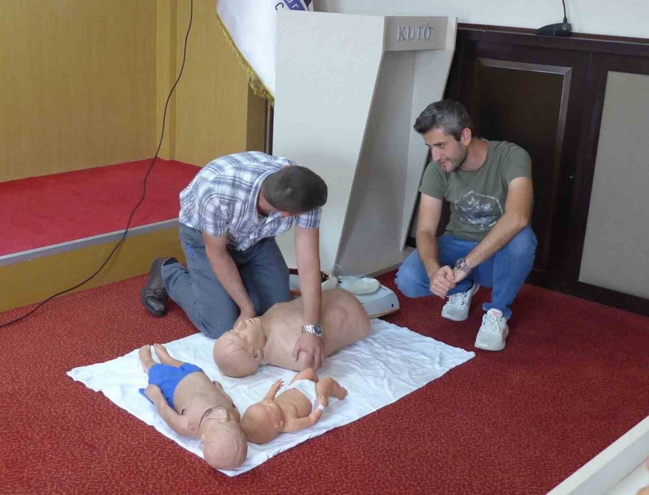 KUTO’da sertifikalı ilk yardım eğitimleri devam ediyor