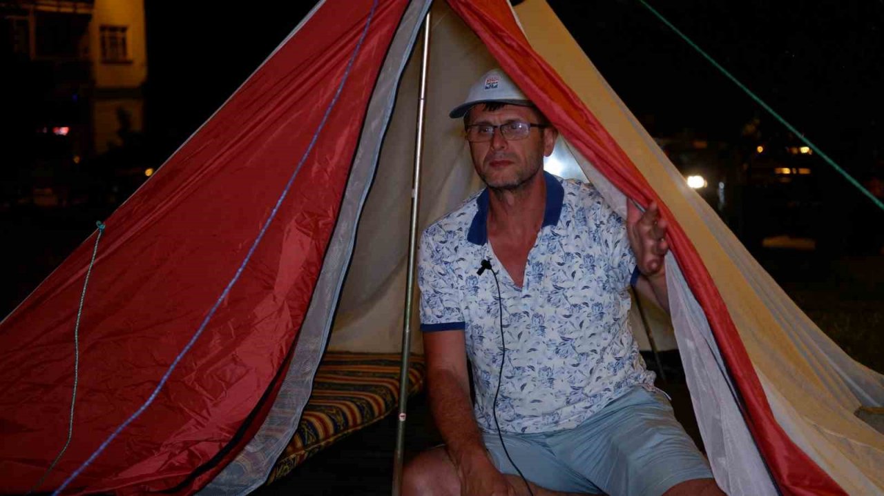 Kırkpınar güreş sevdalıları, meydanlarda çadırlarda uyudu