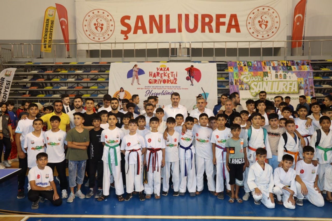 Şanlıurfa’da yaz spor okulları başladı