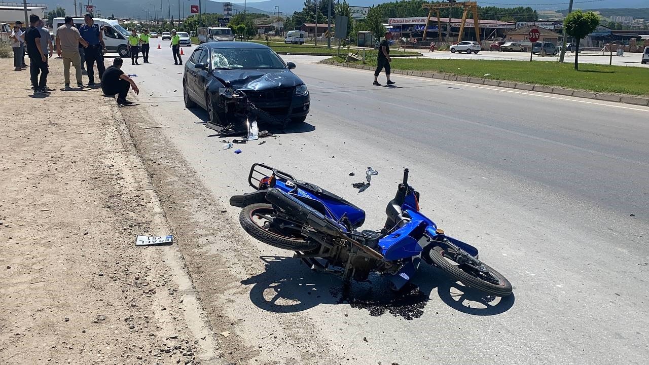 1 kişinin öldüğü kaza güvenlik kamerasında