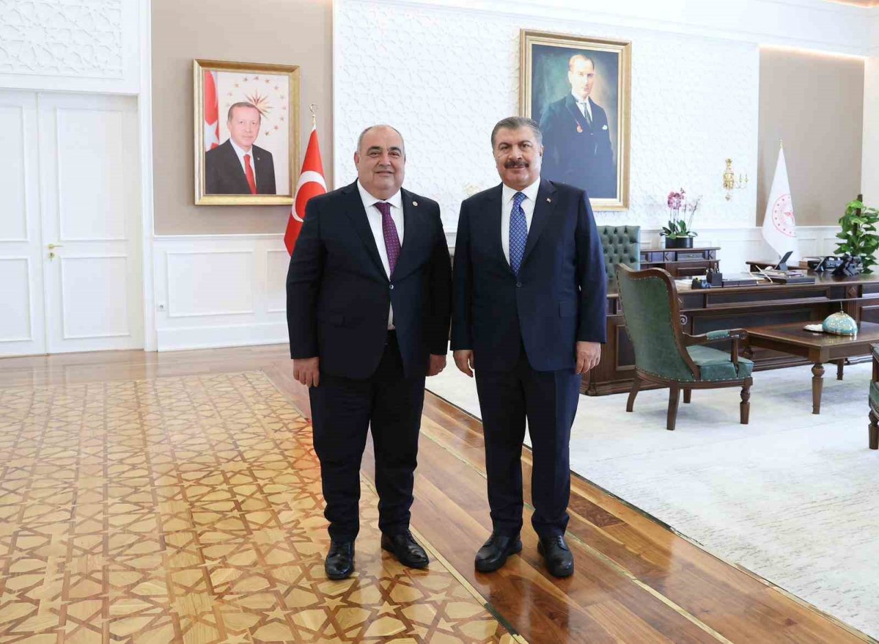 Aldatmaz’dan Sağlık Bakanı Koca’ya ziyaret