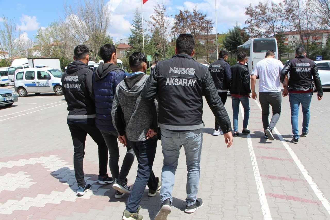 Aksaray’da 6 ayda 581 şüpheli tutuklandı