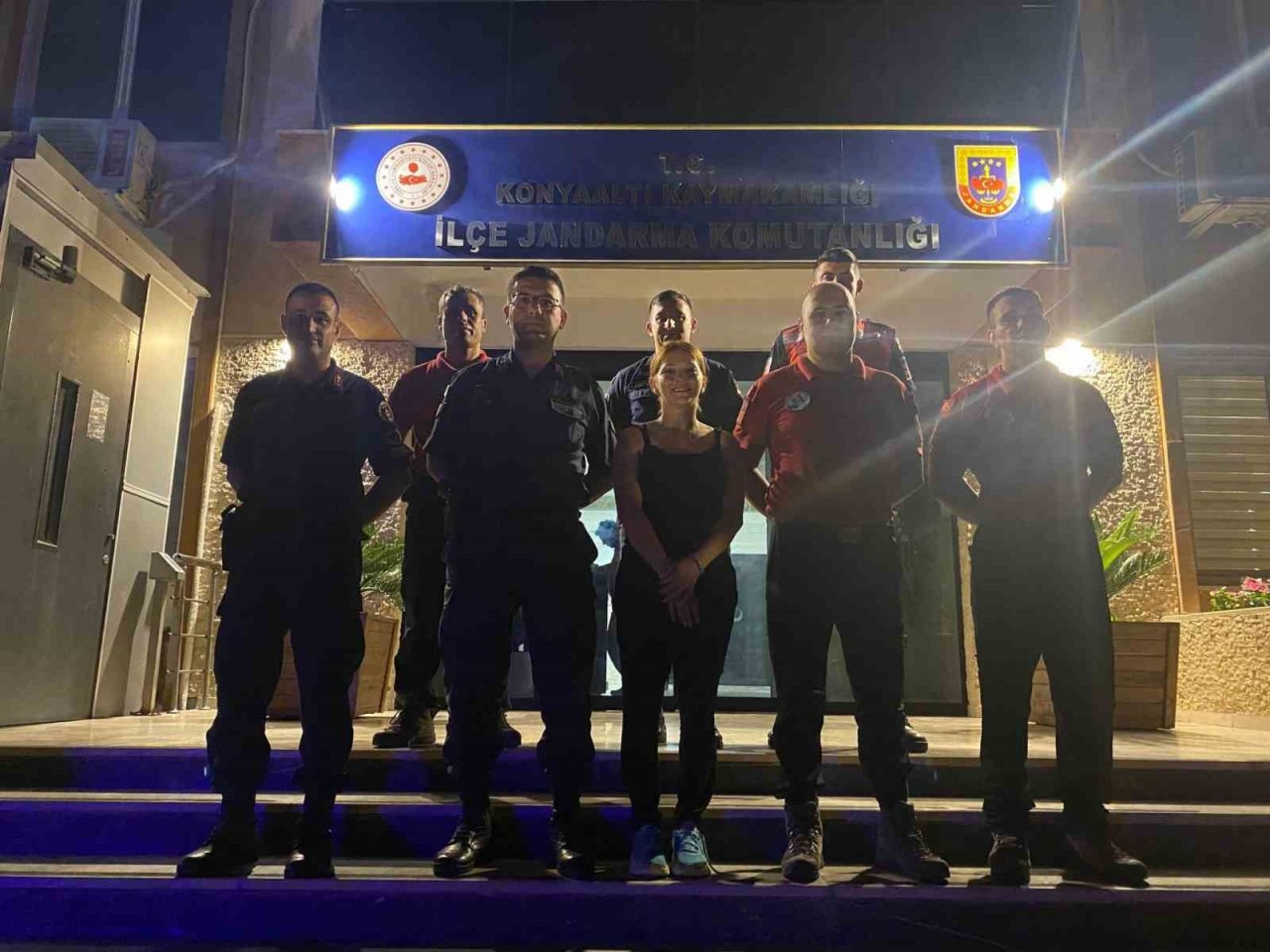 Antalya’da antik kentte mahsur kalan şahıs kurtarıldı