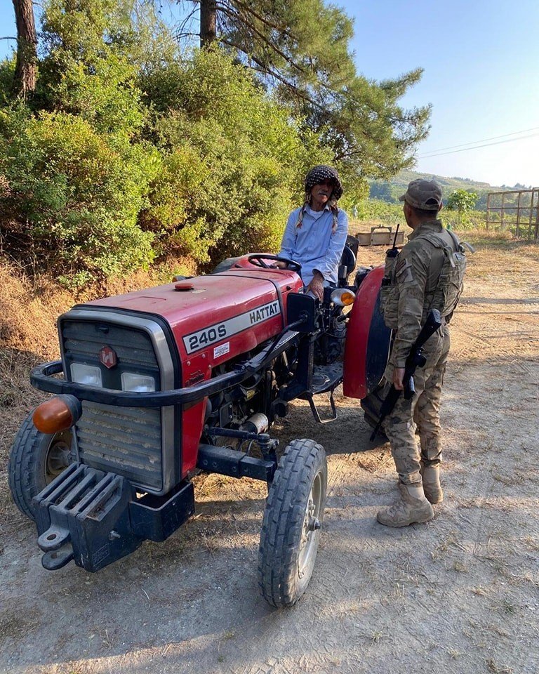 Komandolar, orman yangınları için sahaya indi