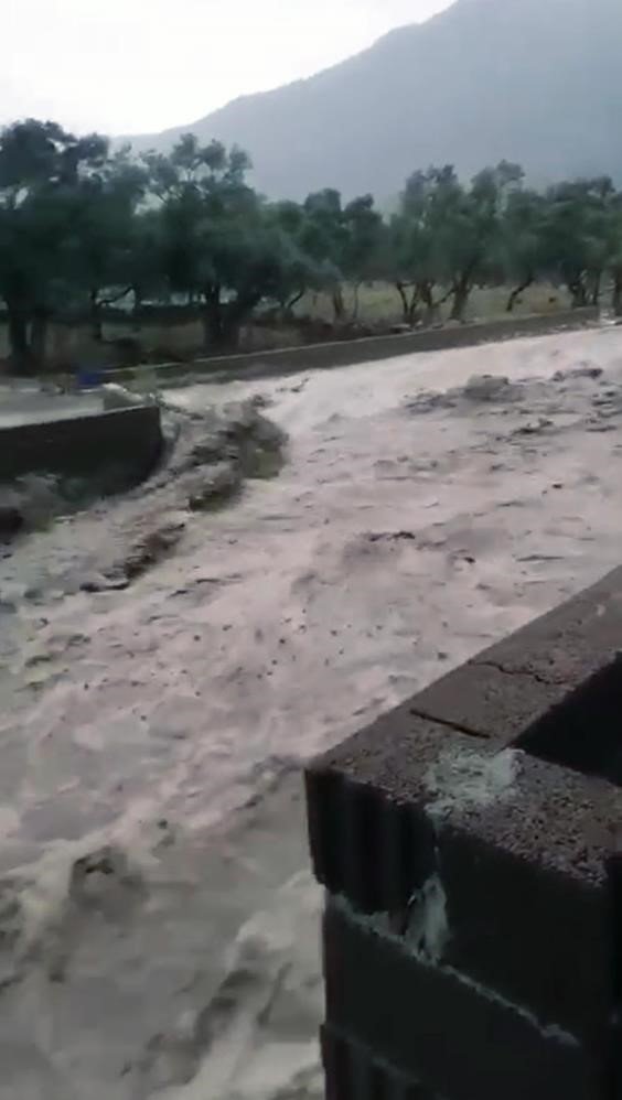 Selin vurduğu Çine Akçova’da çalışma başlatıldı