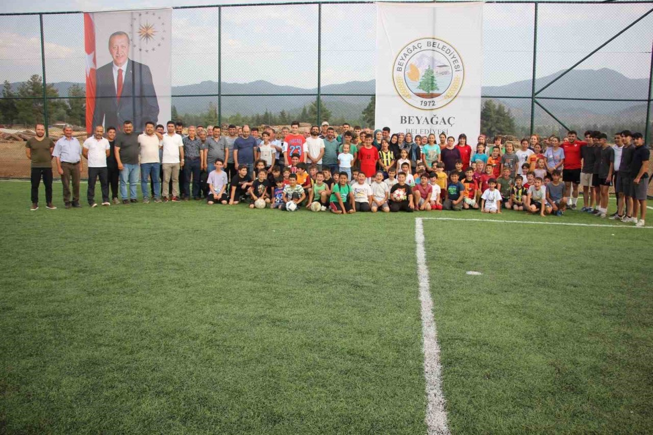 Mahalleli çocuklar spor yapma imkanına kavuştu