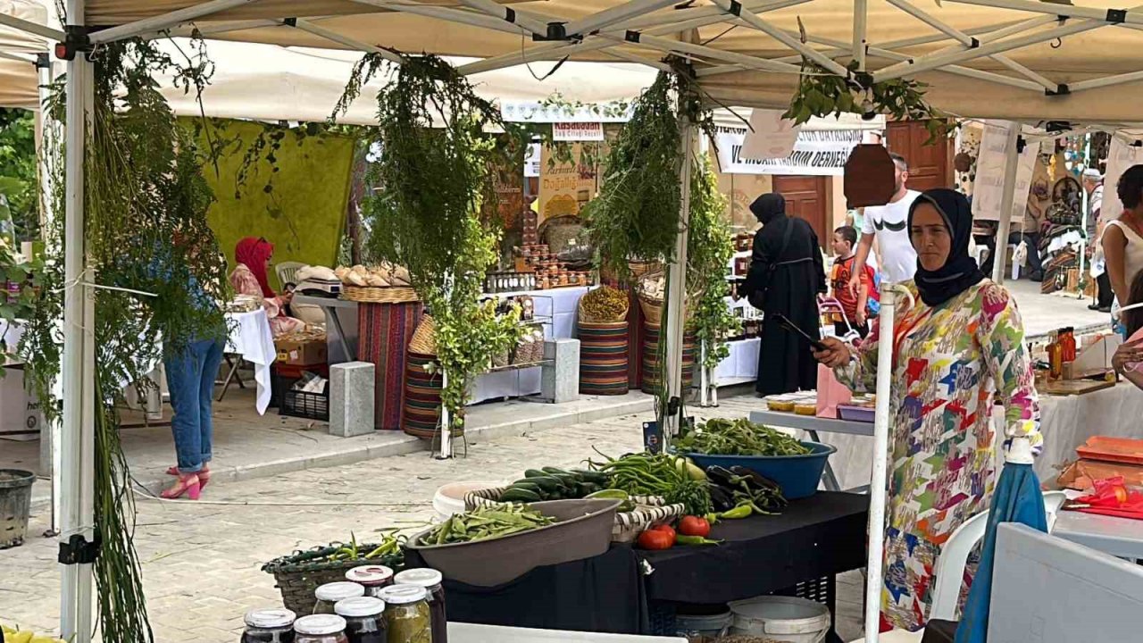 Ot festivalinde atlara yoğun ilgi