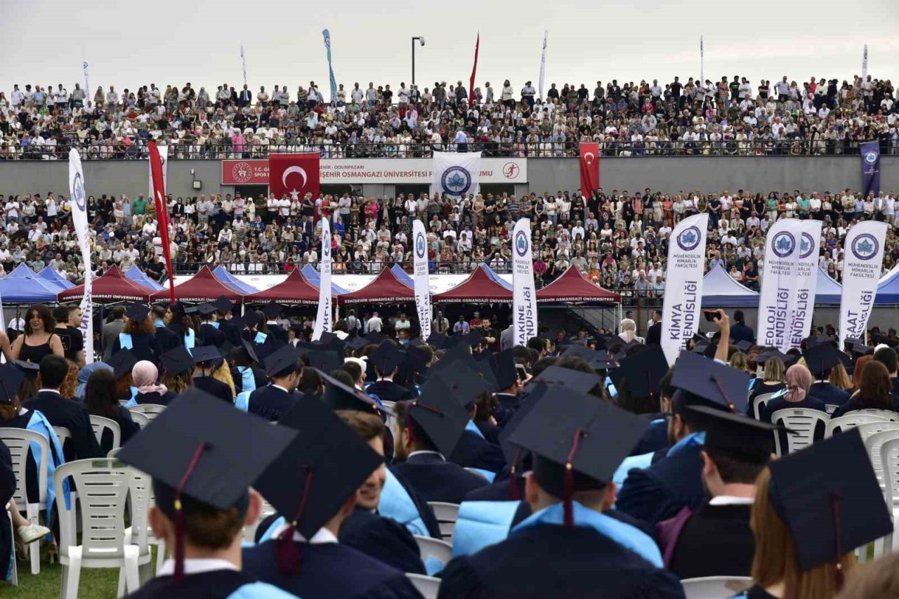 ESOGÜ’de mezuniyet coşkusu başladı