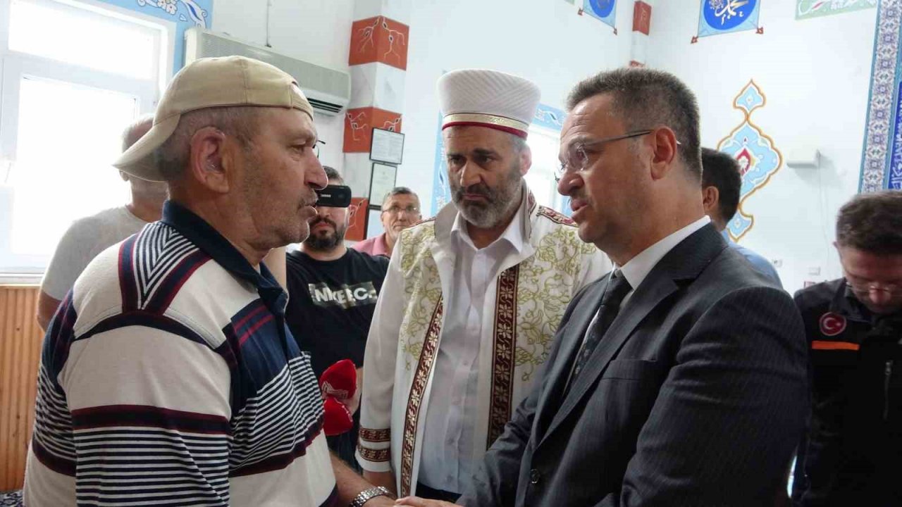 Selde kaybolan şahsın gıyabi cenaze namazı kılındı