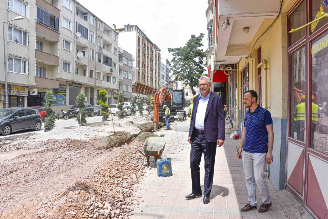 Karacabey’de altyapı çalışmaları sürüyor
