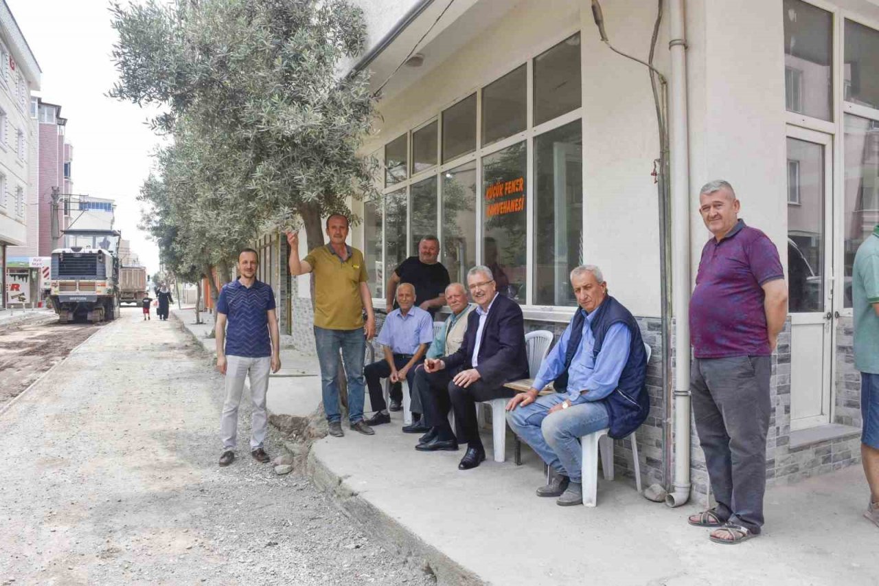 Karacabey’de altyapı çalışmaları sürüyor