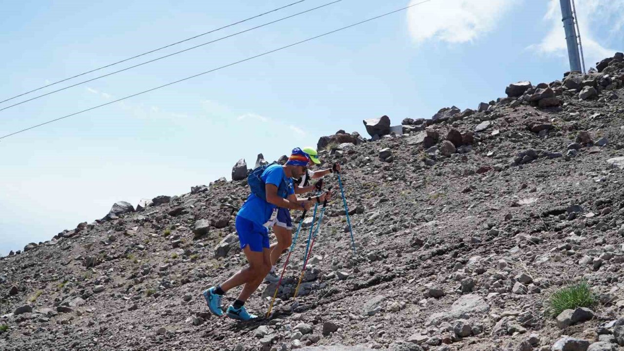 Erciyes Ultra Sky Trail Dağ Maratonu, VK etabı ile başladı