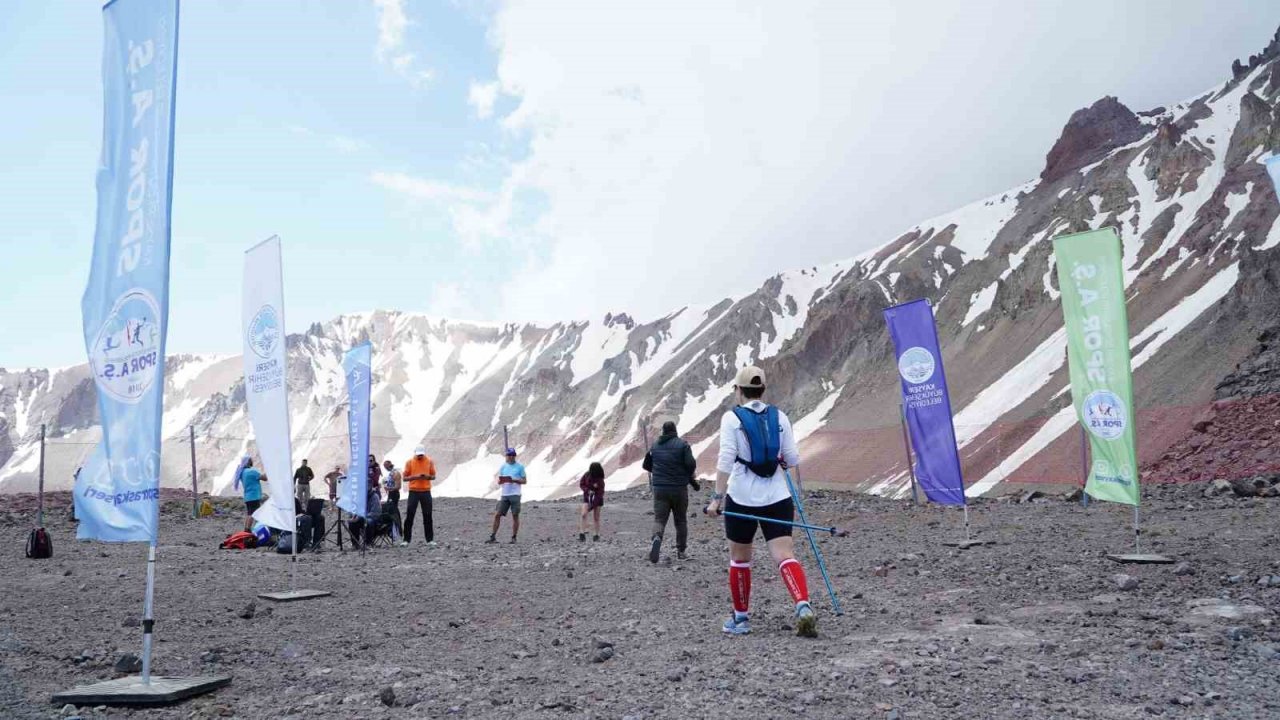 Erciyes Ultra Sky Trail Dağ Maratonu, VK etabı ile başladı