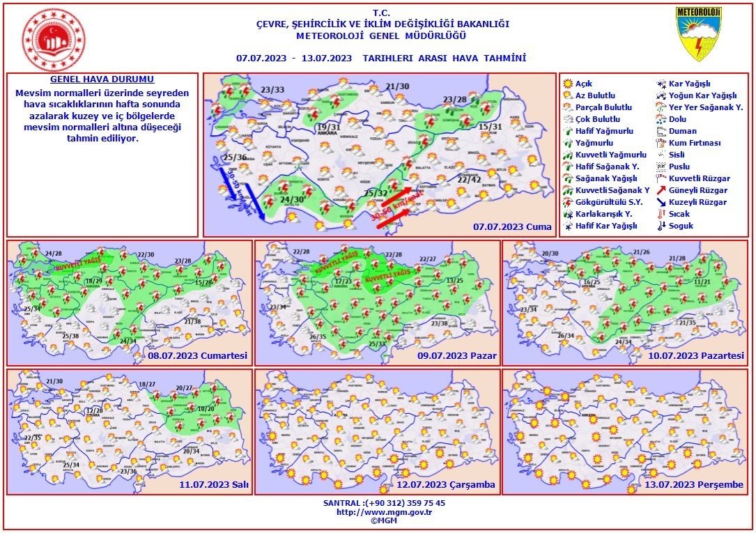 Samsun Valiliği’nden ’fırtına’ uyarısı