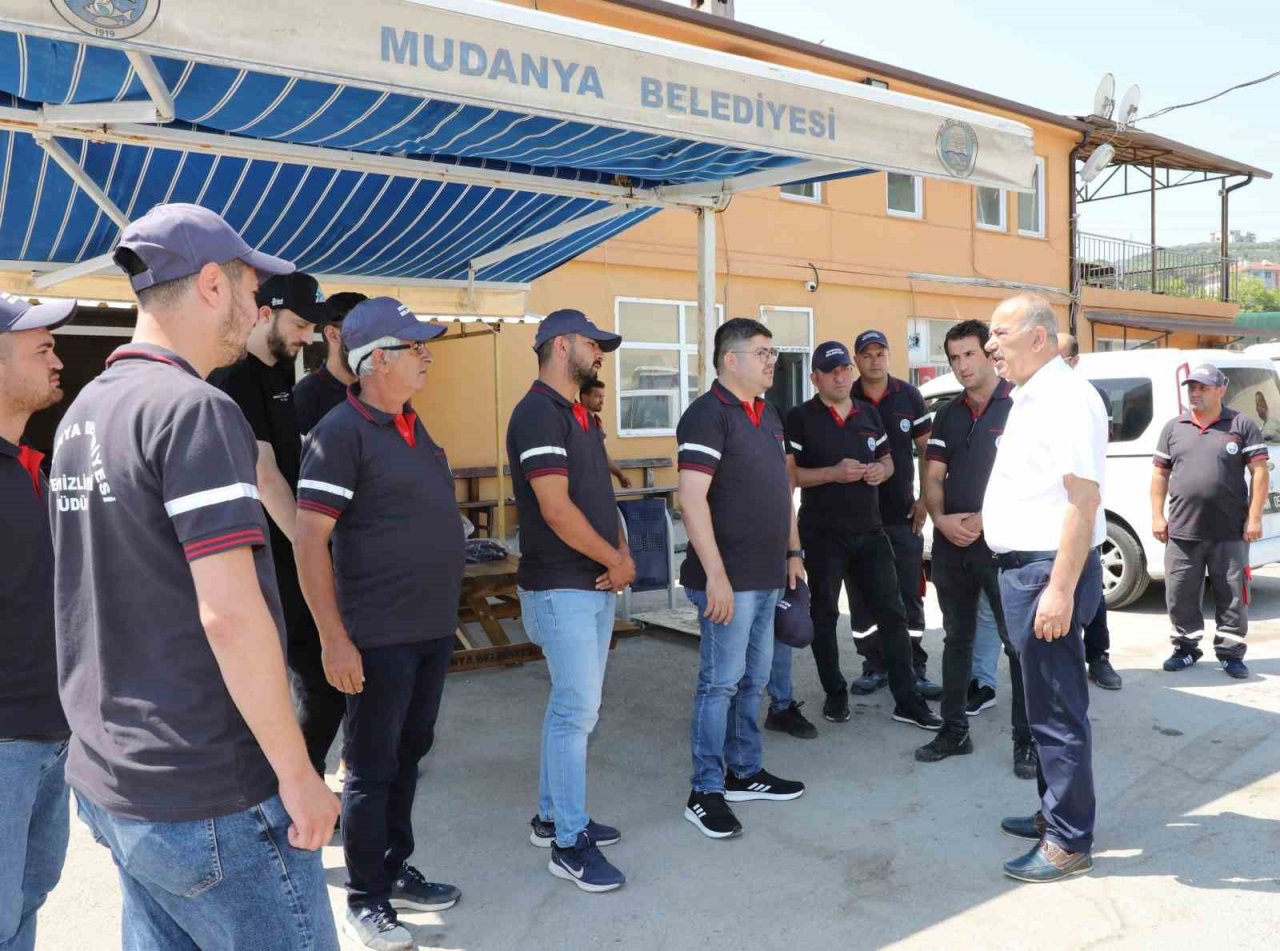 Mudanya Belediyesi’nden daha temiz Mudanya için personel takviyesi
