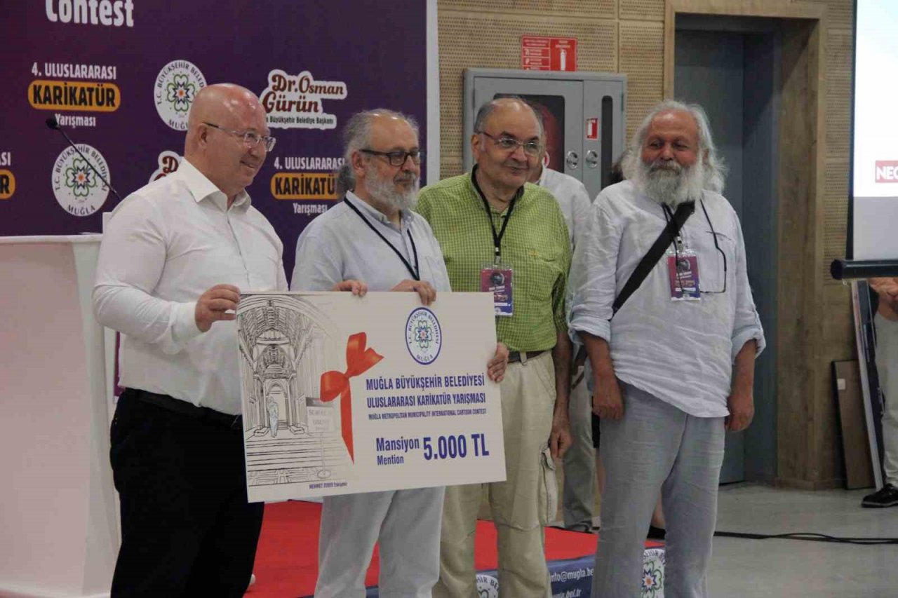 Uluslararası Karikatür yarışması ödülleri verildi