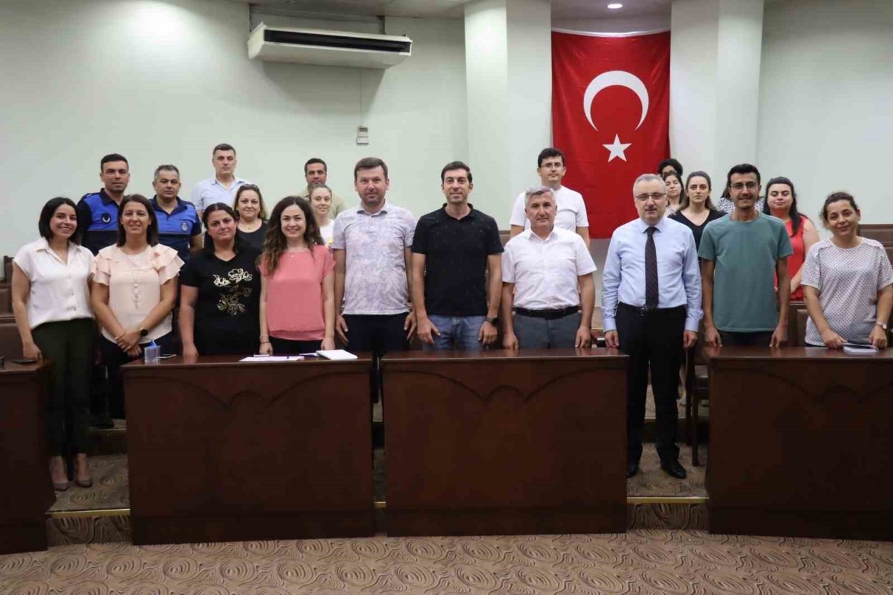 Nazilli Belediyesi personeli hizmet içi eğitimlerle kendini geliştiriyor