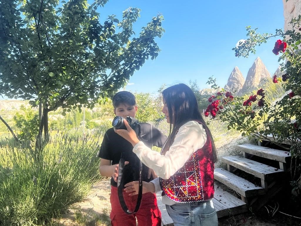 Özel çocuklar fotoğrafçılık eğitimi aldı