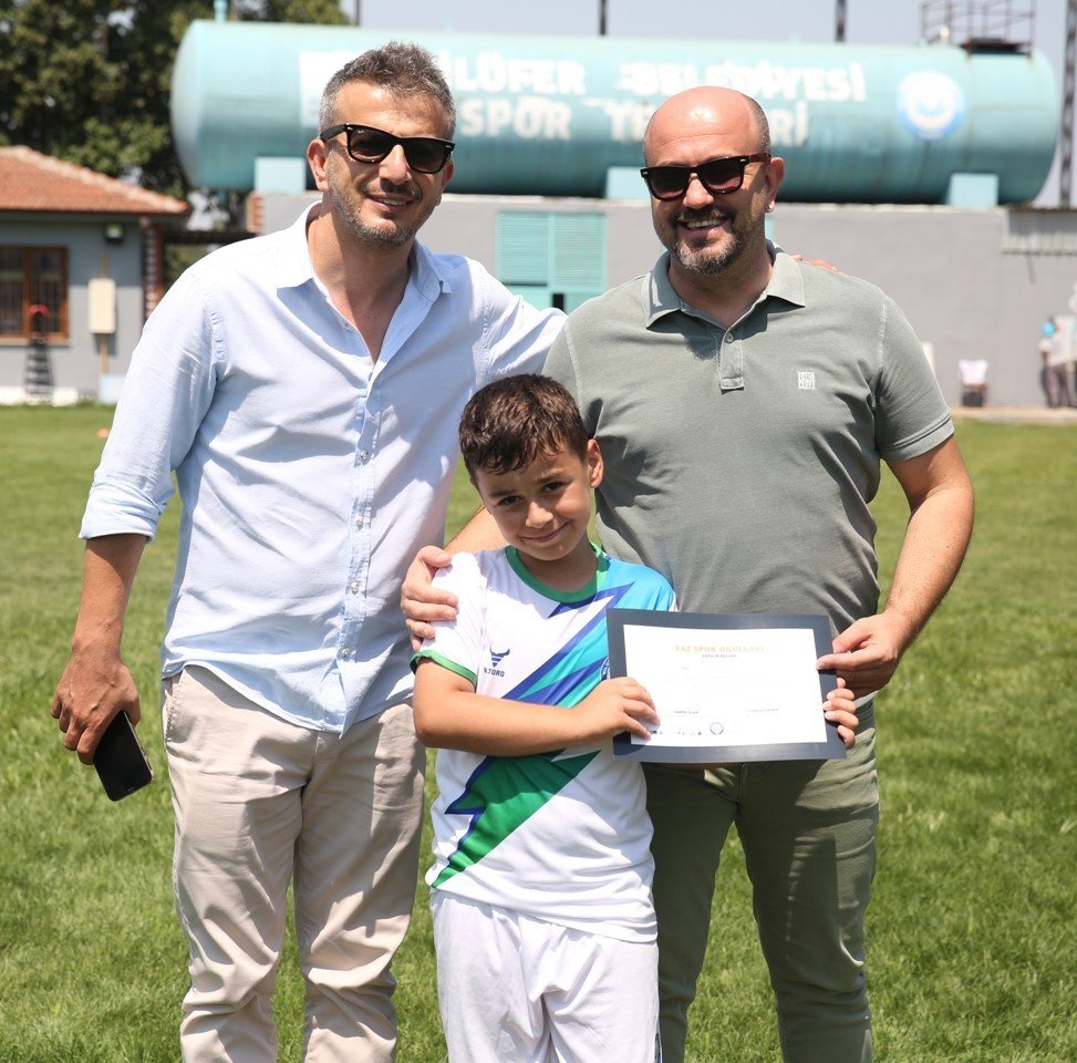 Nilüfer Yaz Spor Okulları’nda ilk dönem bitti