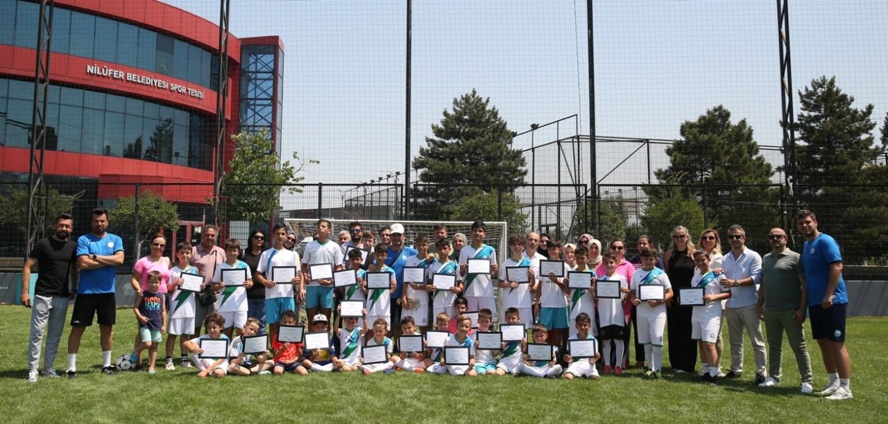 Nilüfer Yaz Spor Okulları’nda ilk dönem bitti